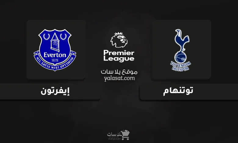 قنوات مباراة توتنهام وإيفرتون الدوري الإنجليزي 2025