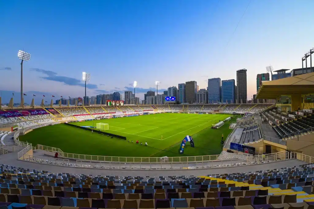 Al Nahyan Stadium — استاد آل نهيان.