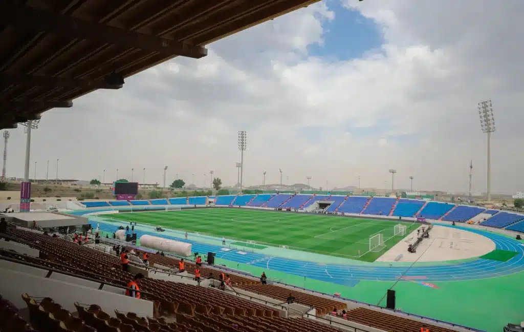 Prince Sultan bin Abdulaziz Sports City Stadium — استاد مدينة الأمير سلطان بن عبدالعزيز الرياضية.